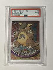 Kangaskhan #115 Pokemon 2000 Topps Chrome Prices