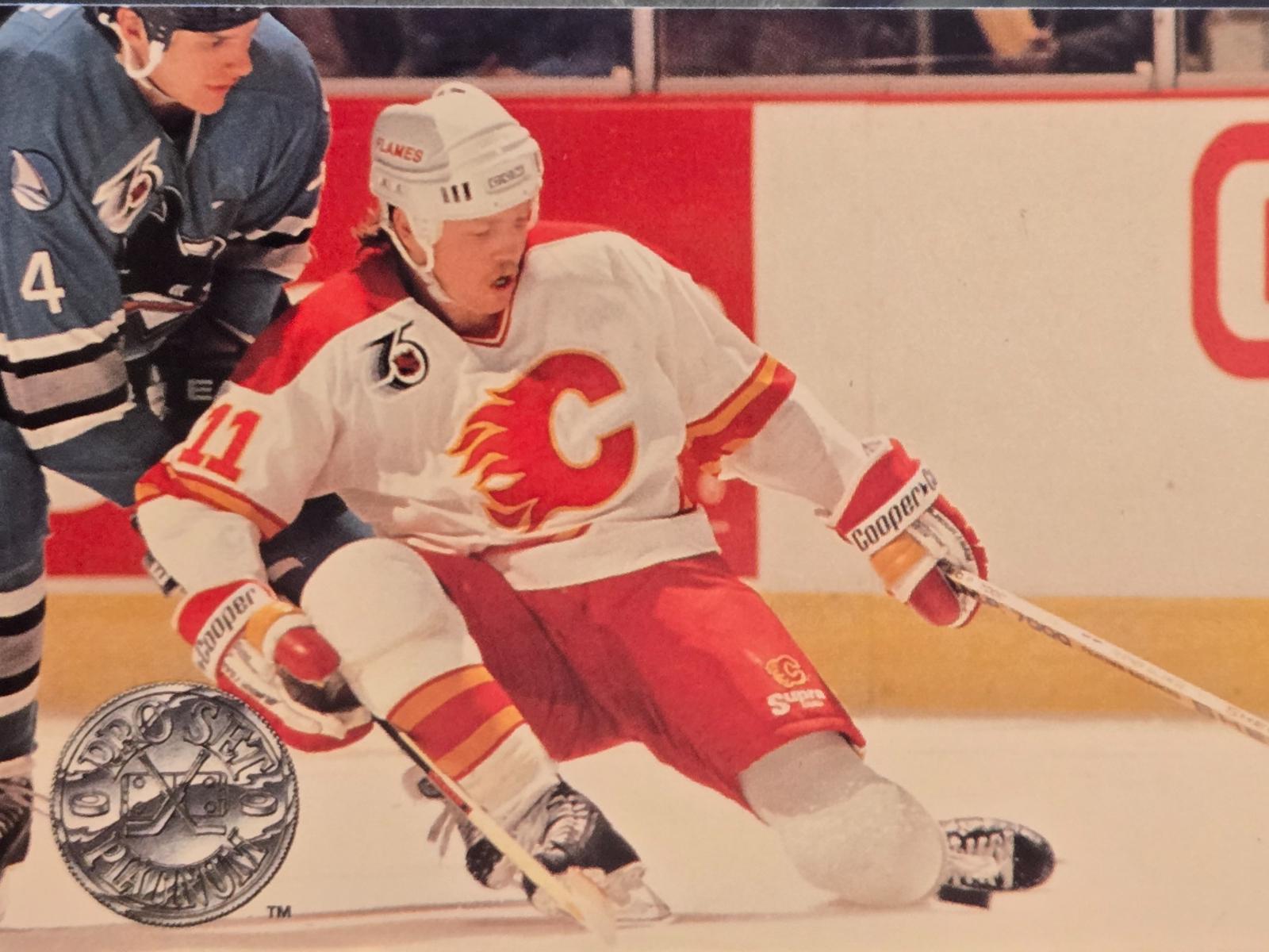 Gary Leeman #162 Hockey Cards 1991 Pro Set Platinum