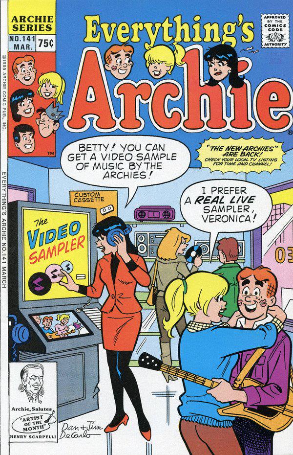 Everything's Archie #141 (1989) Comic Books Everything's Archie