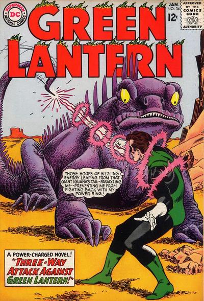 Green Lantern #34 (1965) Comic Books Green Lantern