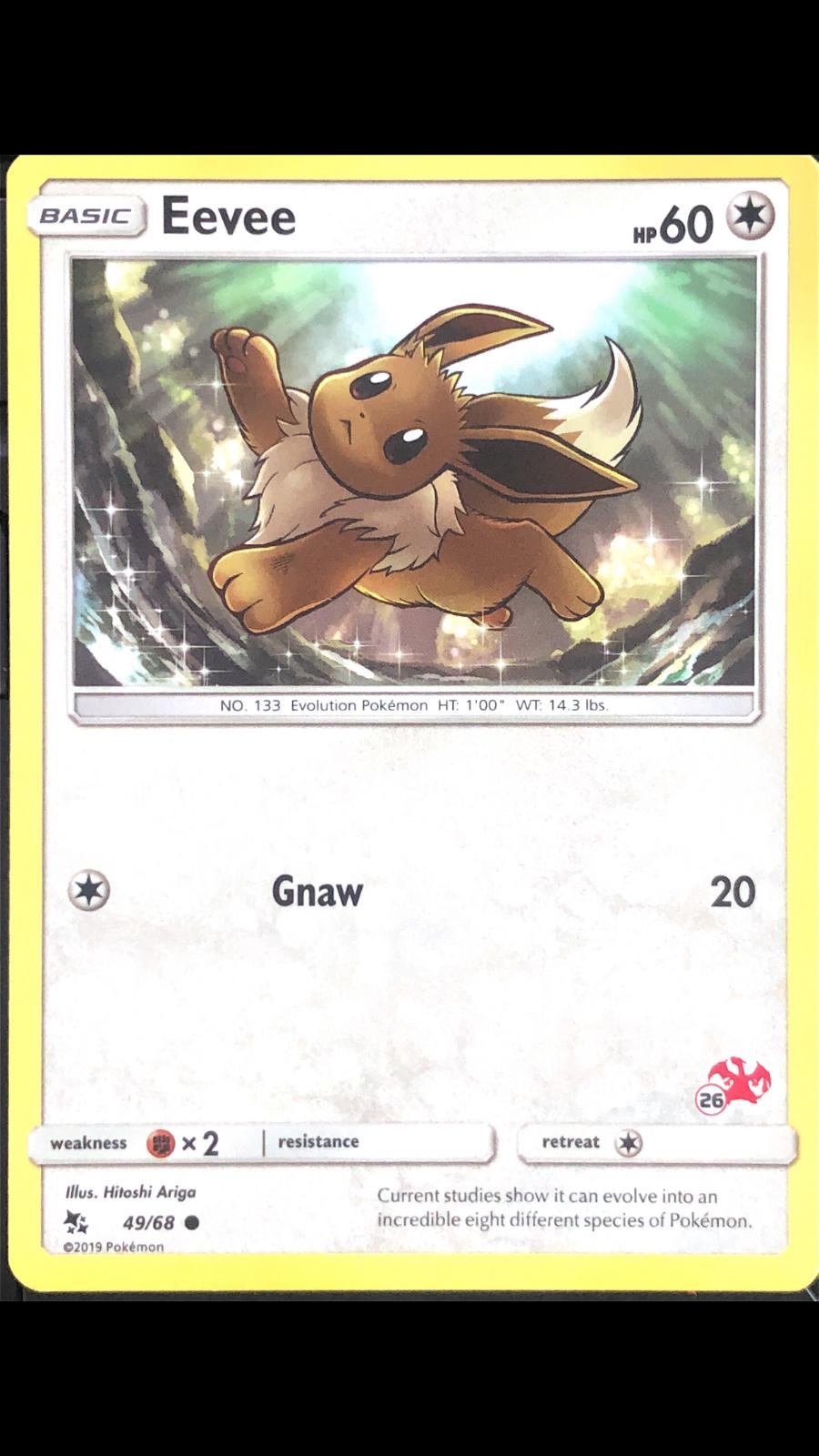 Eevee #26 Pokemon 2020 Battle Academy