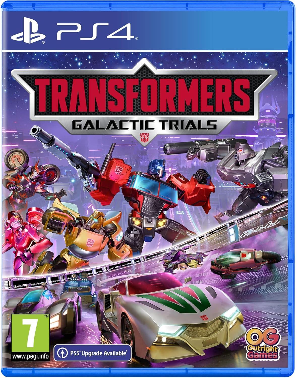 Carátula de Transformers: Galactic Trials para PS4 (edición PAL España)