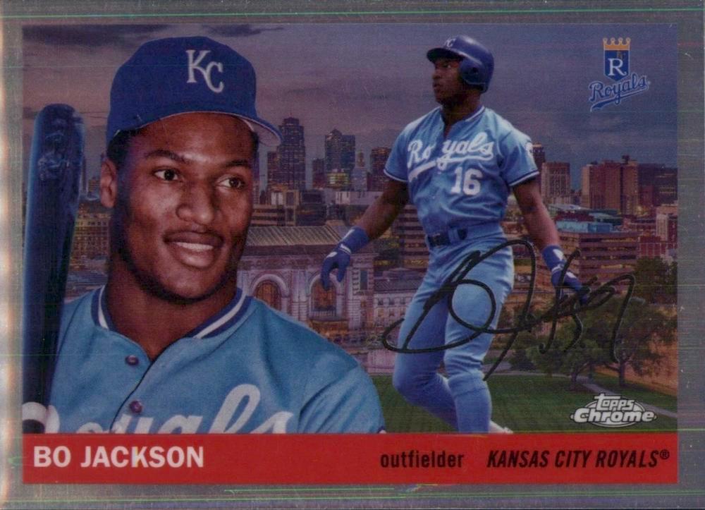 Bo Jackson #55CV-34 Prices | 2025 Topps Chrome Platinum 1955 City