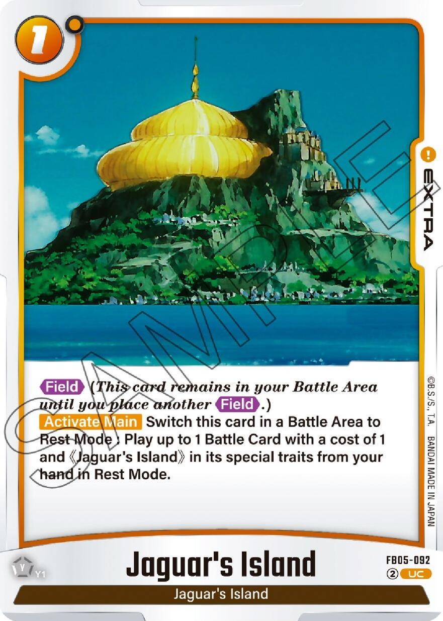 Jaguar's Island FB05-092 Dragon Ball Fusion World New Adventure