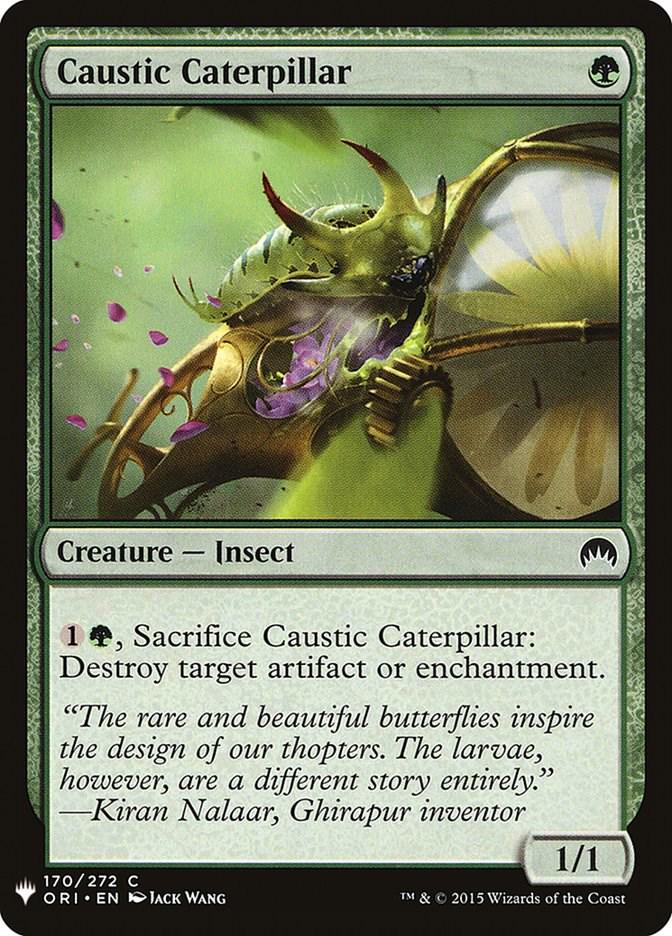 Caustic Caterpillar (Magic The List Reprints)