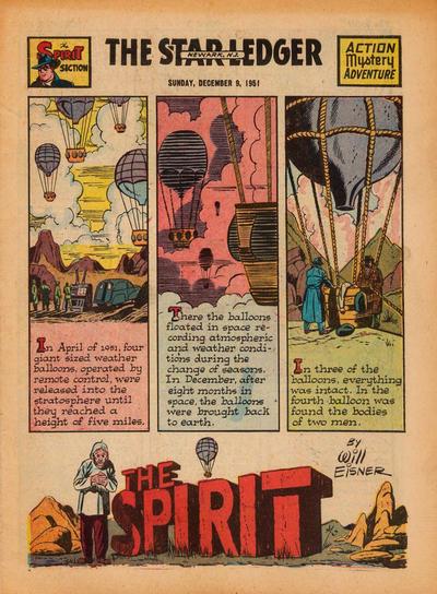 Spirit #12/9/1951 (1951) Comic Books Spirit