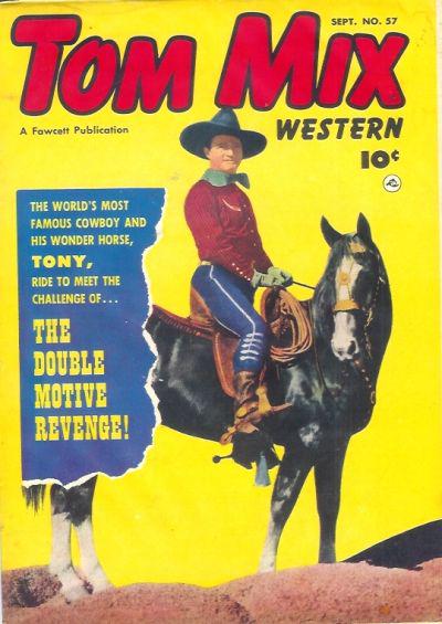 Tom Mix Western #57 (1952) Comic Books Tom Mix Western