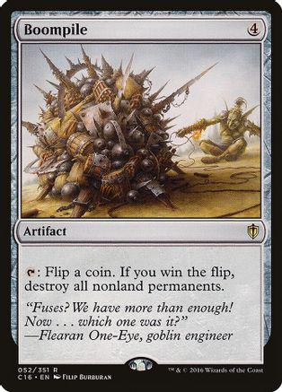 Boompile Magic Commander 2016