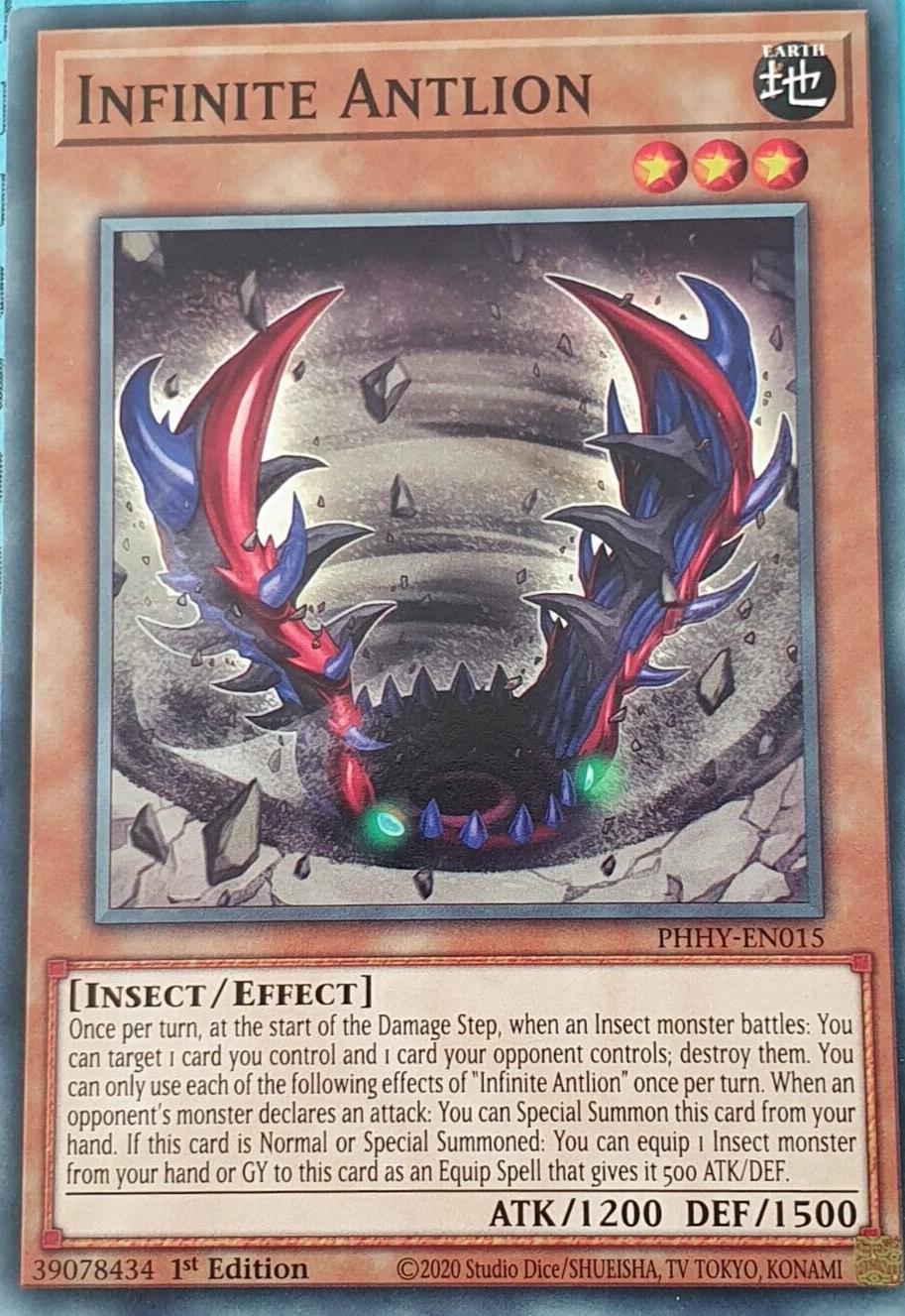 Infinite Antlion PHHY-EN015 YuGiOh Photon Hypernova