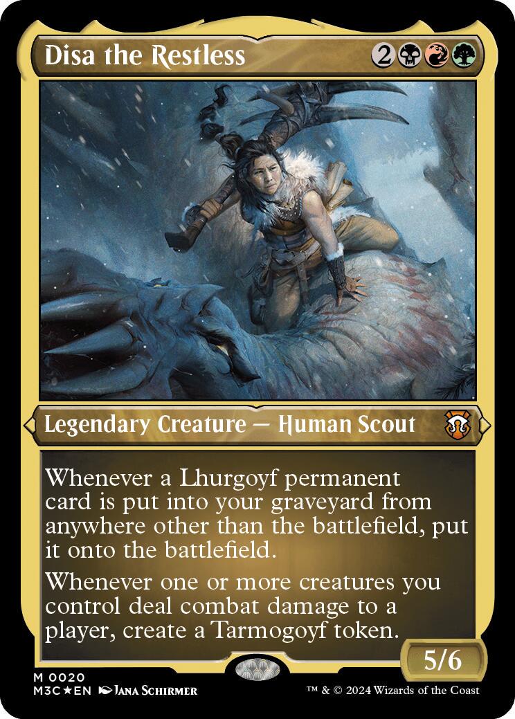 Disa the Restless #20 Magic Modern Horizons 3 Commander