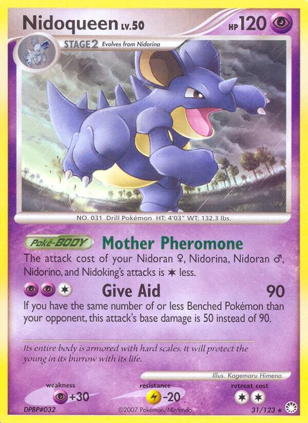 Nidoqueen #31 Pokemon Mysterious Treasures