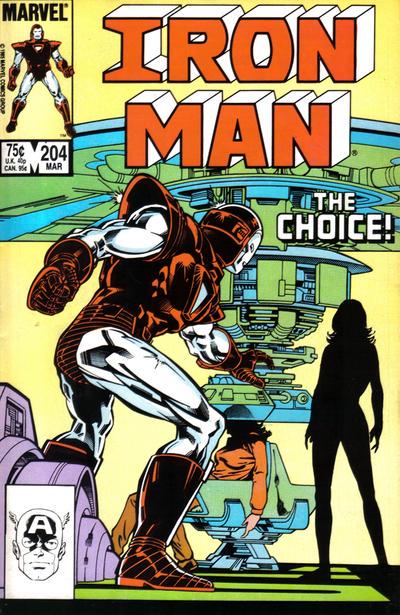 Iron Man #204 (1986) Comic Books Iron Man