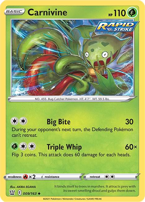 Carnivine #9 Pokemon Battle Styles