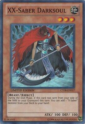 XX-Saber Darksoul CT08-EN017 YuGiOh Collectible Tins 2011