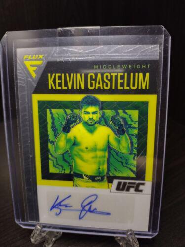 Kelvin Gastelum #FA-KGS Ufc Cards 2021 Panini Chronicles UFC Flux Auto