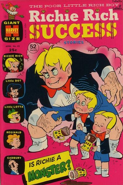 Richie Rich Success Stories #43 (1972) Comic Books Richie Rich Success Stories