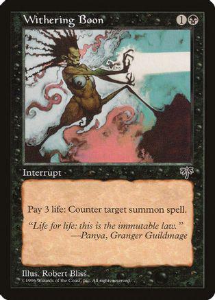 Withering Boon Magic Mirage