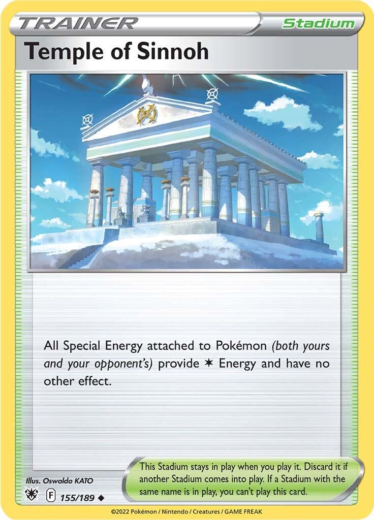 Temple of Sinnoh #155 Pokemon Astral Radiance