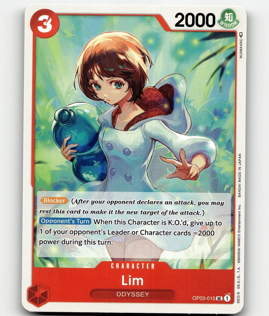 Lim OP03-015 One Piece Pillars of Strength