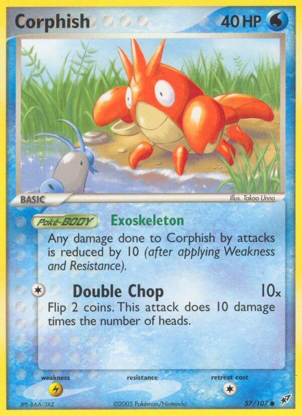 Corphish #57 Pokemon Deoxys