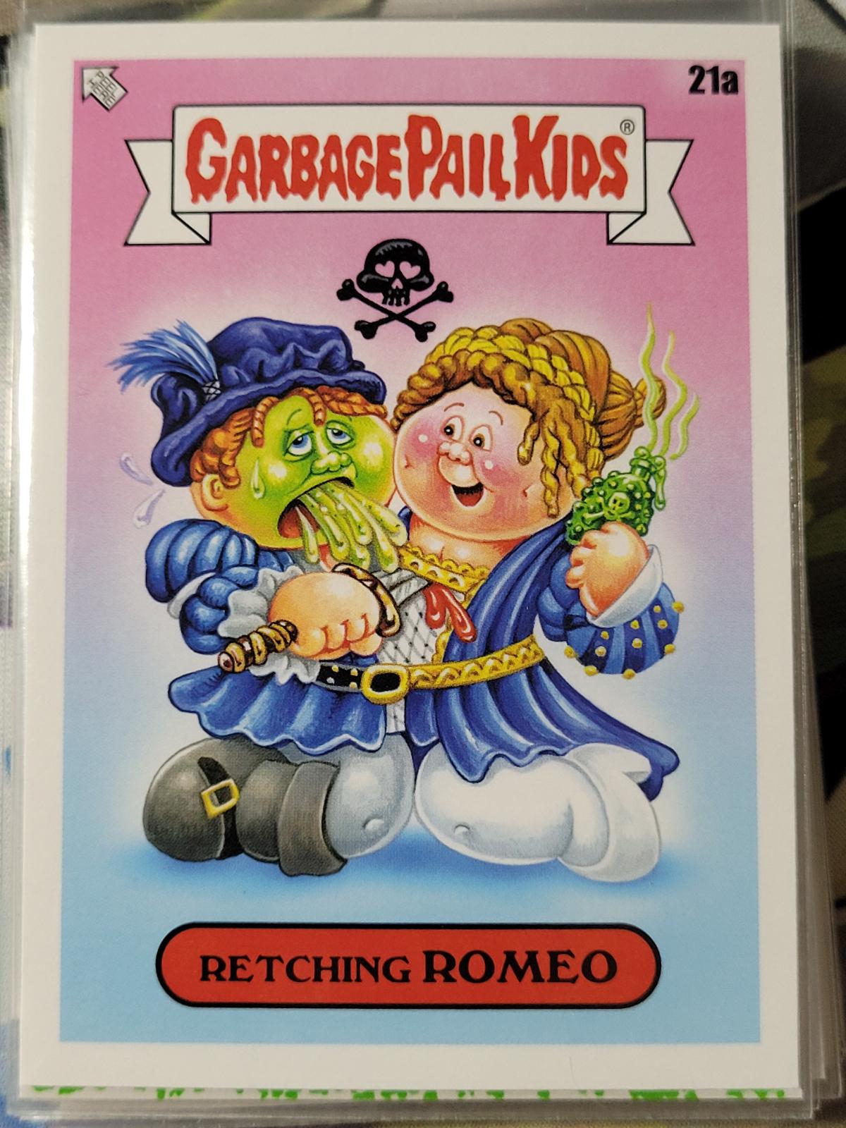 Retching Romeo #21a Garbage Pail Kids Book Worms