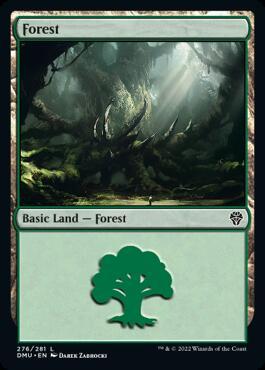 Forest #276 Magic Dominaria United
