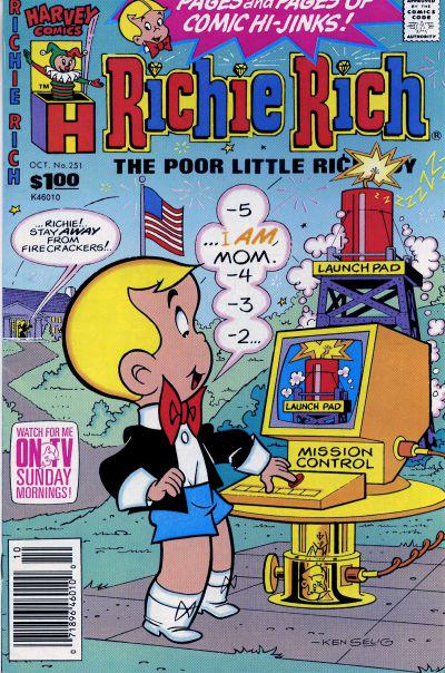 Richie Rich #251 (1990) Comic Books Richie Rich