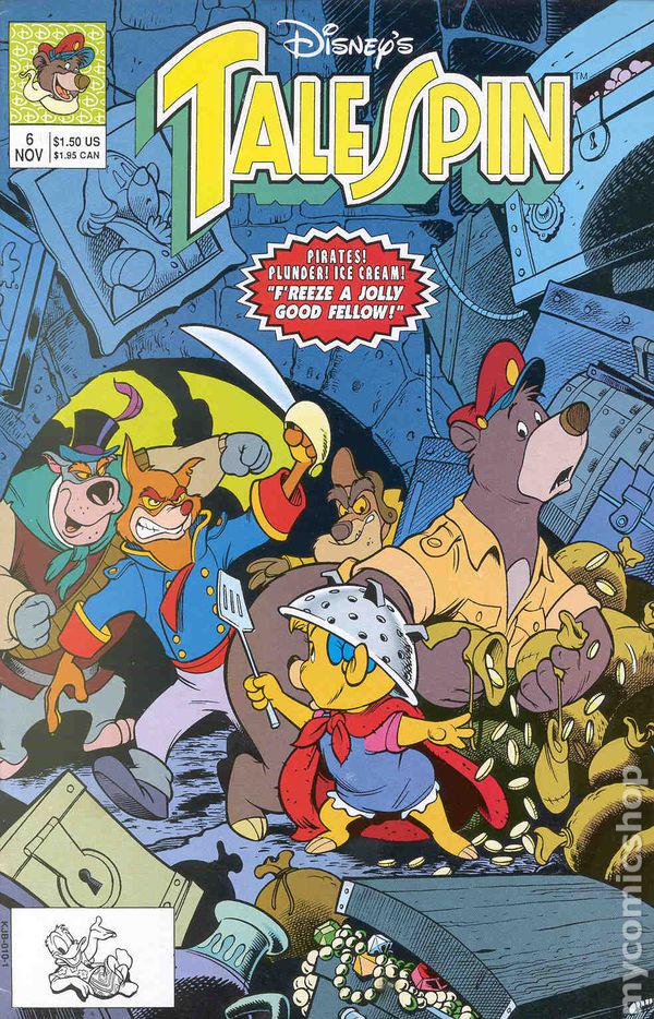TaleSpin #6 (1991) Comic Books TaleSpin