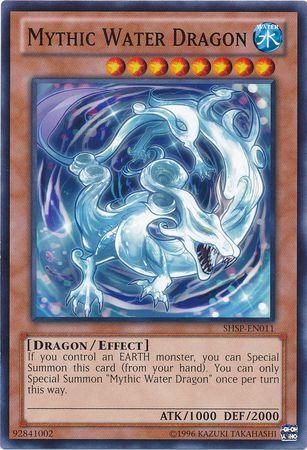 Mythic Water Dragon SHSP-EN011 YuGiOh Shadow Specters