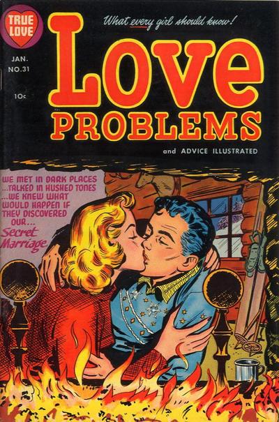 True Love Problems and Advice Illustrated #31 (1955) Comic Books True Love Problems and Advice Illustrated