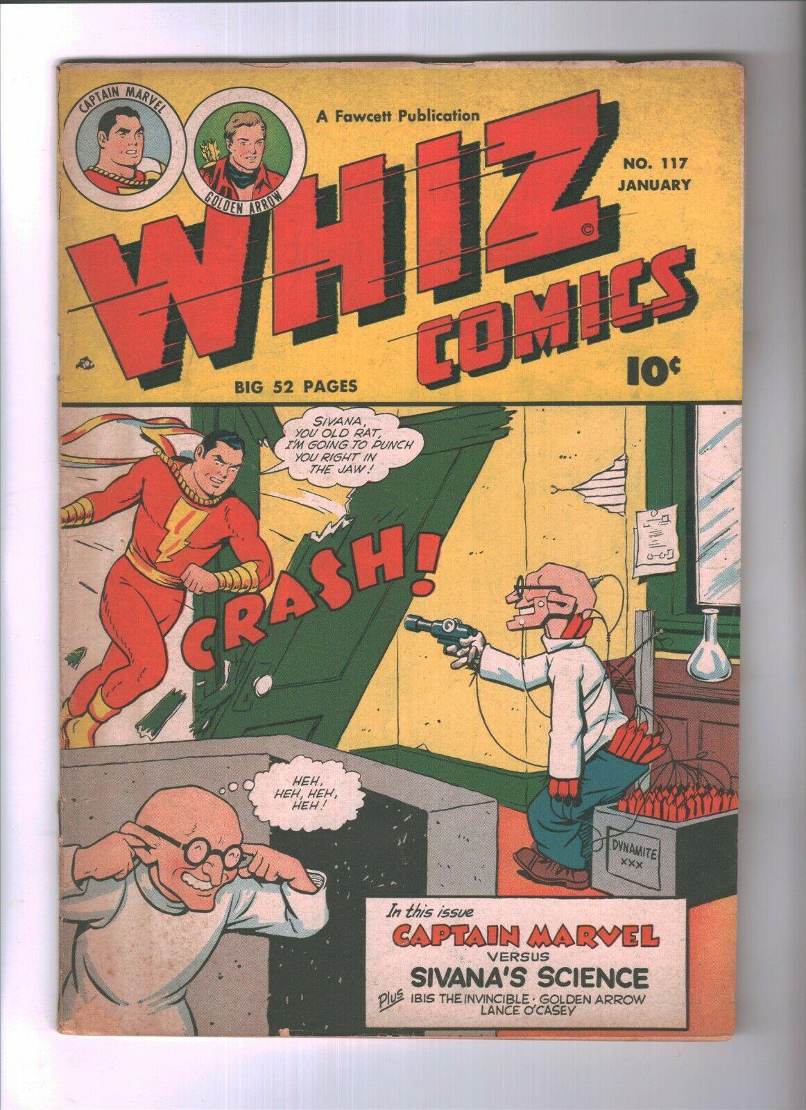 Whiz Comics #117 (1950) Comic Books Whiz Comics
