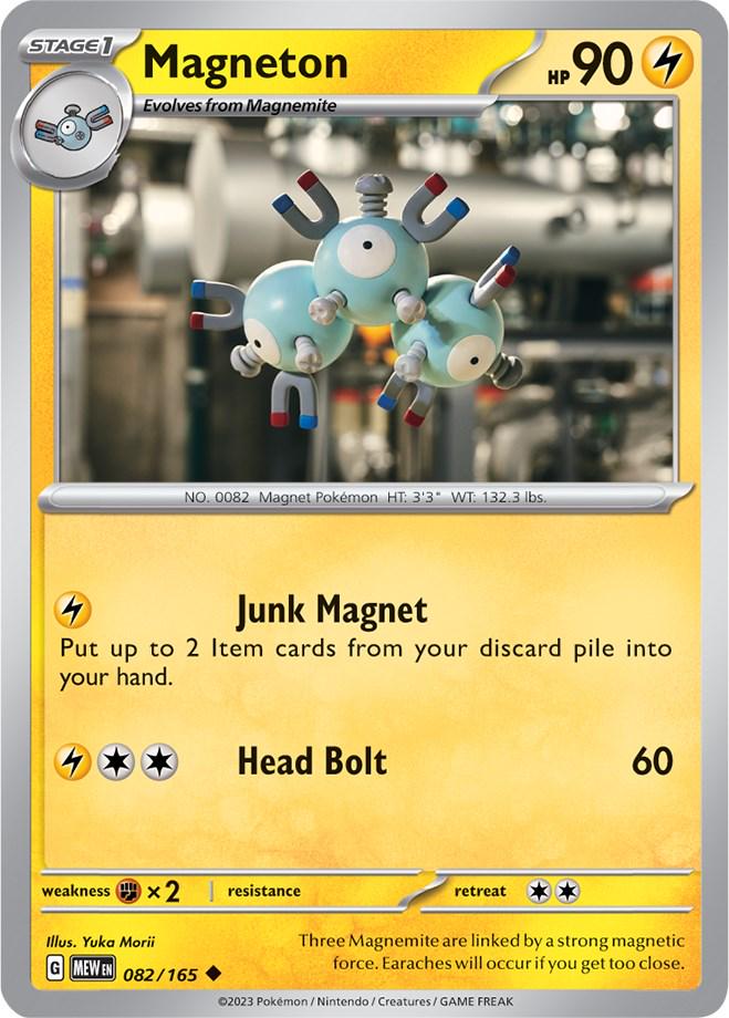 Magneton #82 Pokemon Scarlet & Violet 151
