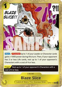 Blaze Slice OP07-116 One Piece 500 Years in the Future