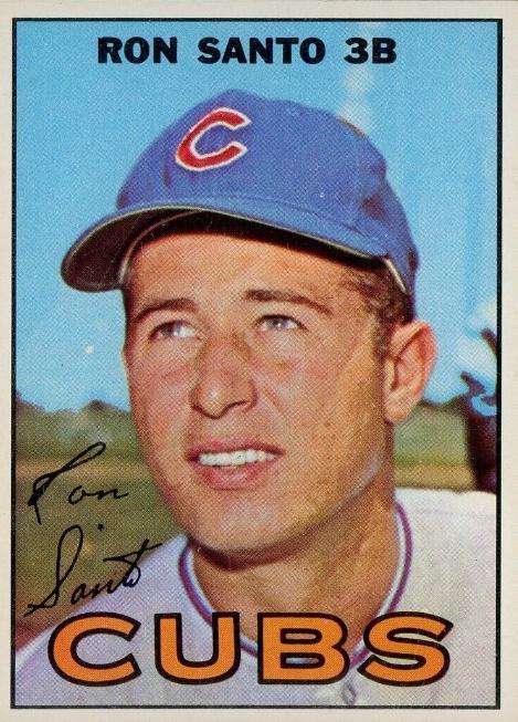 Ron Santo #70 Baseball Cards 1967 Topps