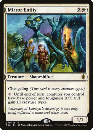Mirror Entity Magic Commander 2016