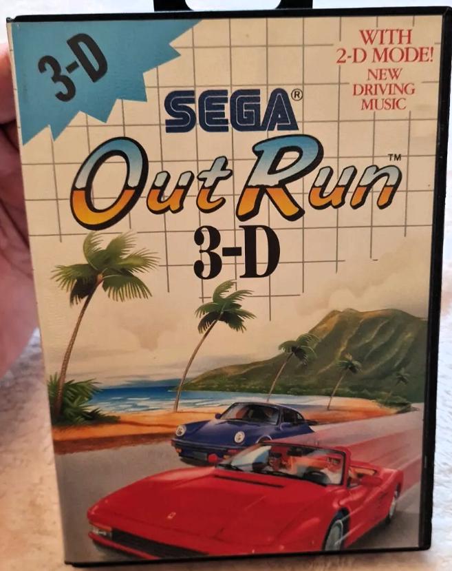 Out Run 3-D PAL Sega Master System