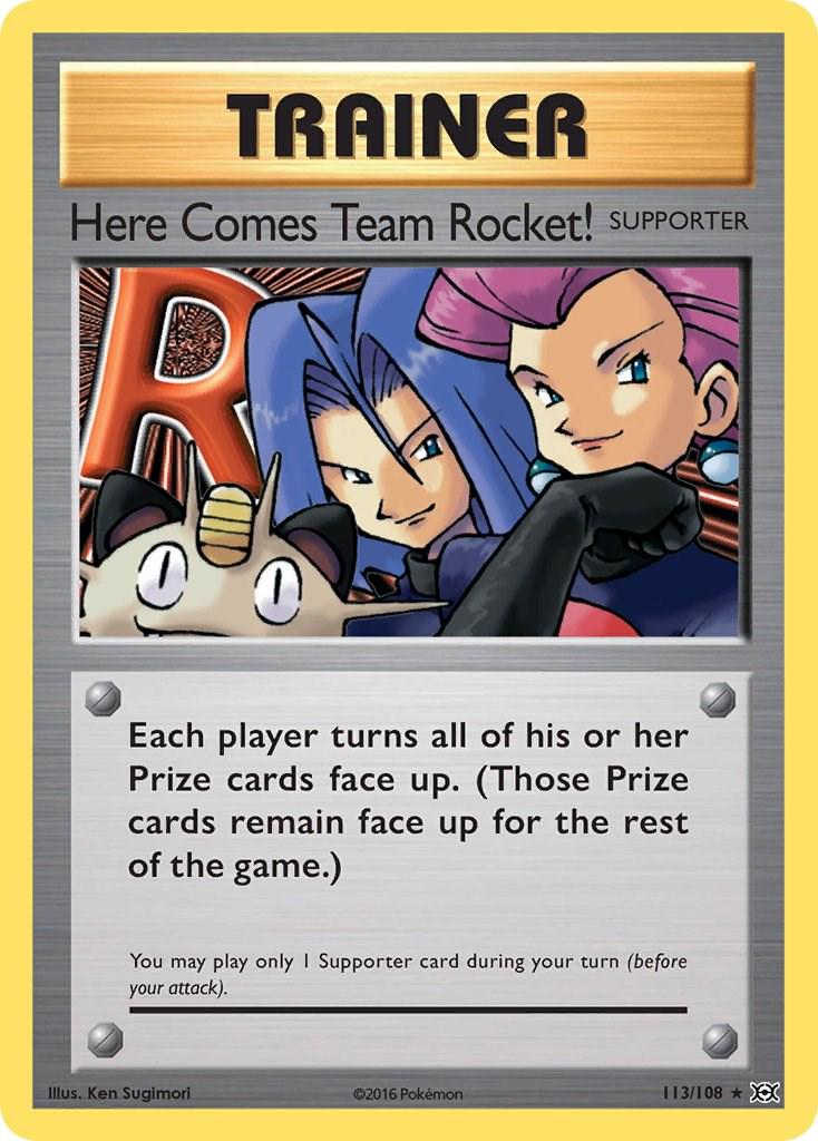 Here Comes Team Rocket! #113 Pokemon Evolutions
