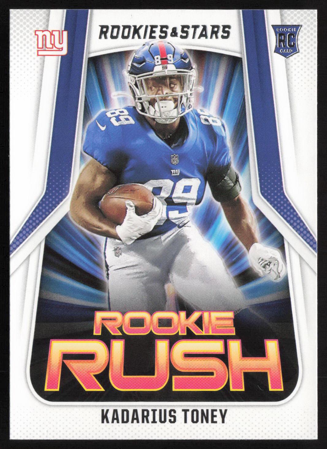 Kadarius Toney #RR11 Football Cards 2021 Panini Rookies and Stars Rush
