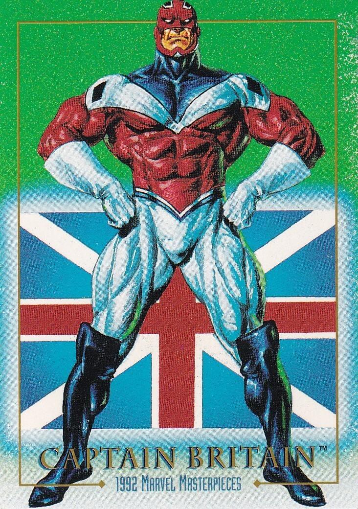 Captain Britain #15 Marvel 1992 Masterpieces