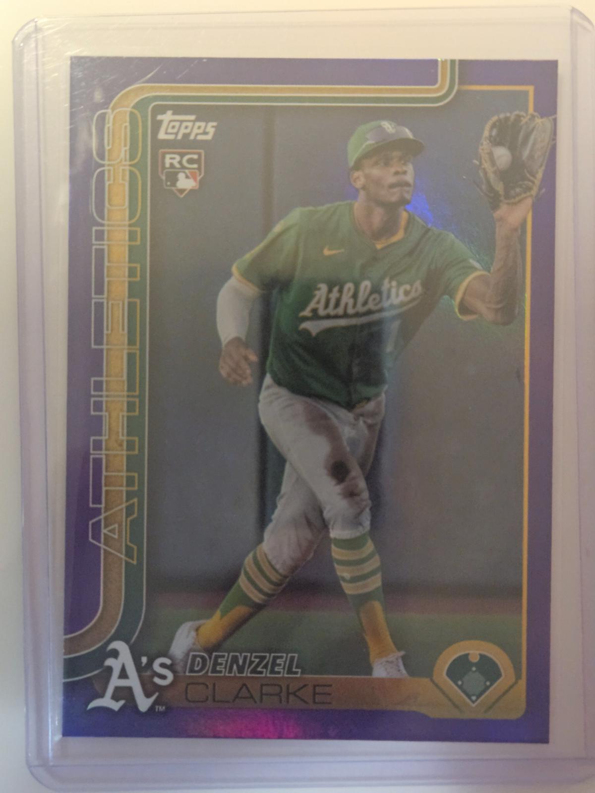 Denzel Clarke [Holo Purple Foil] #US14 Prices | 2025 Topps Update ...