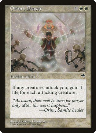Orim's Prayer Magic Tempest