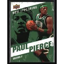 Paul Pierce #NA-19 Basketball Cards 2009 Upper Deck Now Appearing