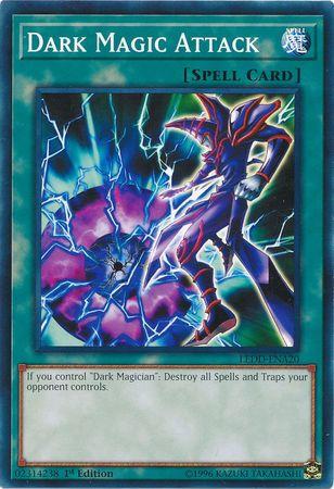 Dark Magic Attack LEDD-ENA20 YuGiOh Legendary Dragon Decks