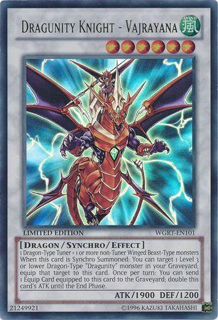 Dragunity Knight - Vajrayana WGRT-EN101 YuGiOh War of the Giants Reinforcements