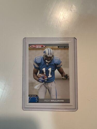 Roy Williams #362 Football Cards 2004 Topps Total