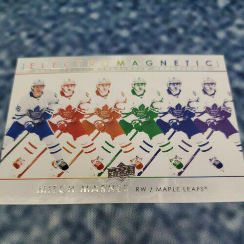 Mitch Marner #EM-5 Hockey Cards 2021 Upper Deck Electromagnetic