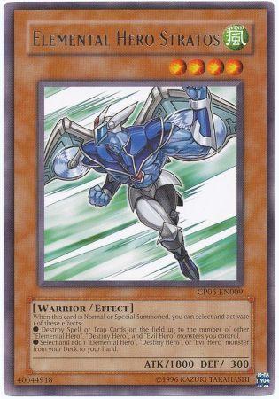 Elemental Hero Stratos CP06-EN009 YuGiOh Champion Pack: Game Six
