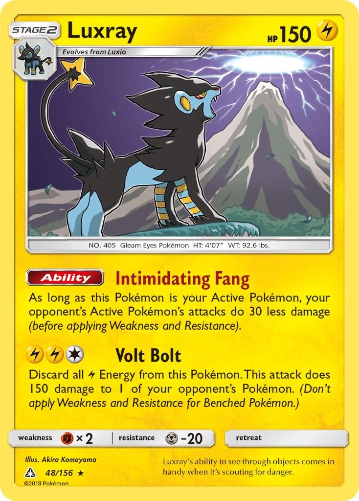 Luxray #48 Pokemon Ultra Prism