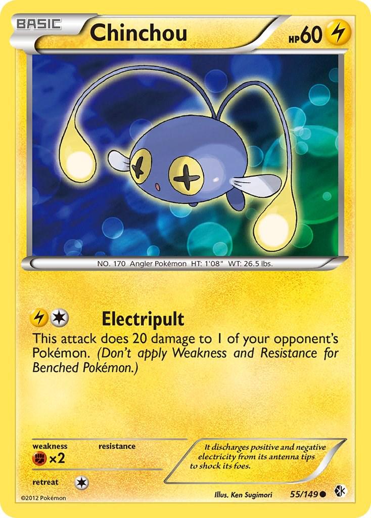 Chinchou #55 Pokemon Boundaries Crossed