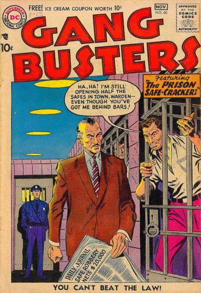 Gang Busters #60 (1957) Comic Books Gang Busters